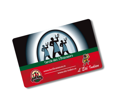 Carte de fidélité 3 brasseurs