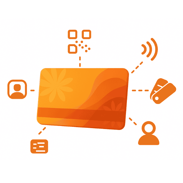 Cartes PVC personnalisées avec QR code ou NFC